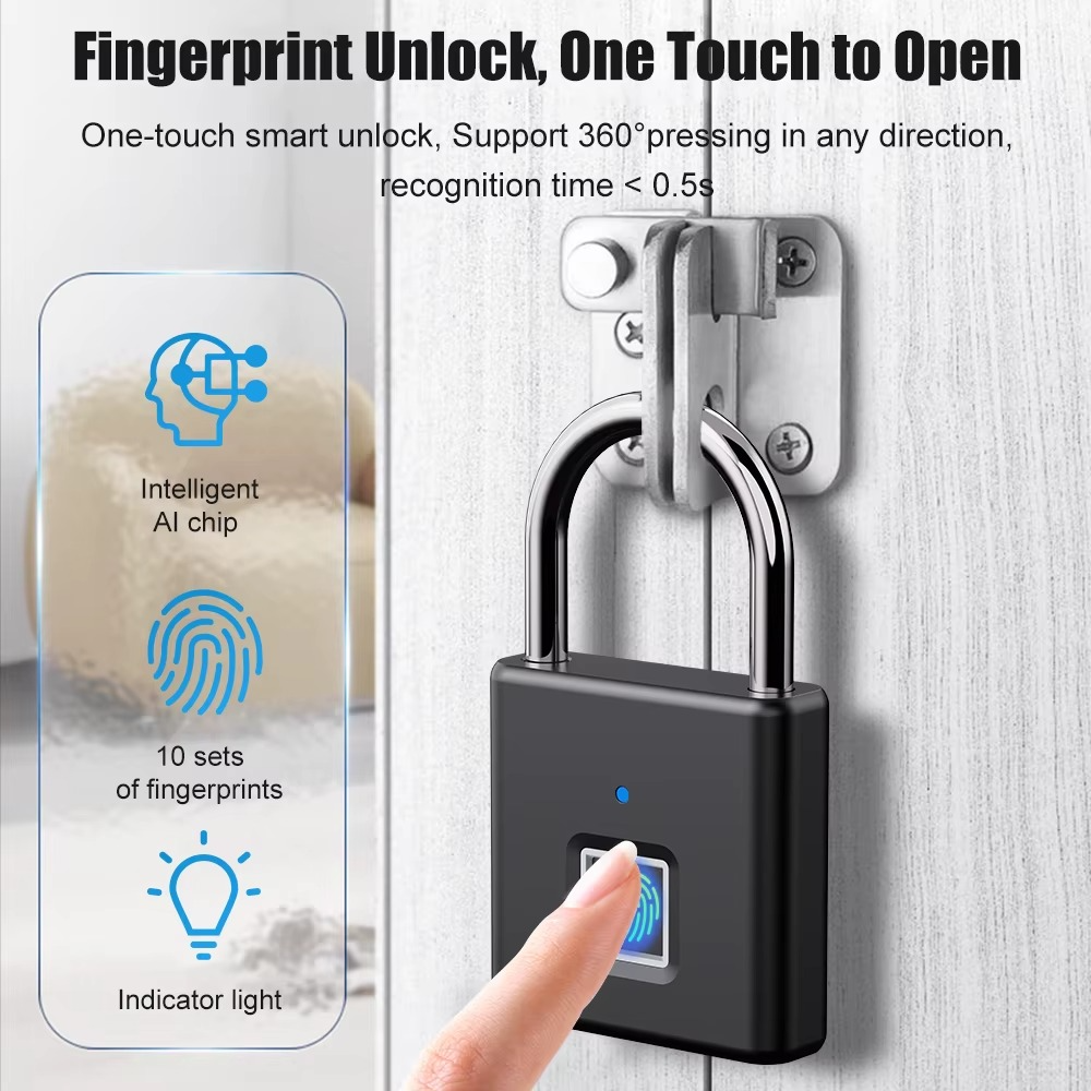 FingerPrint Smart Keyless Padlock
