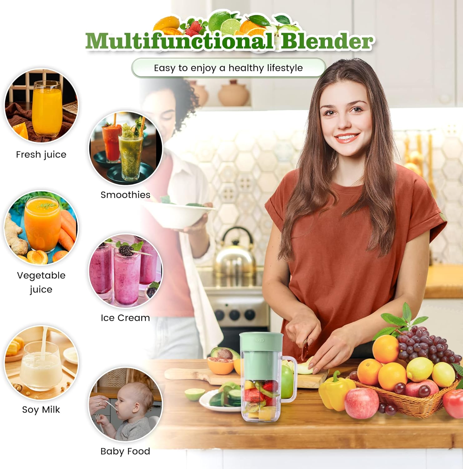 Portable Mini Blenders (Juicers)
