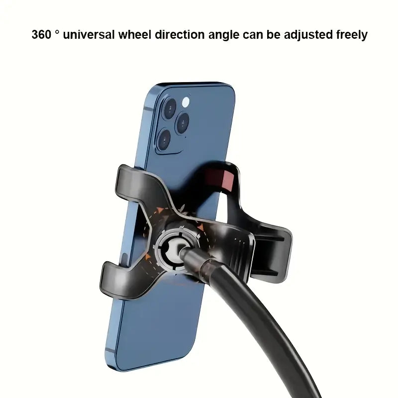 Gooseneck mobile phone stand