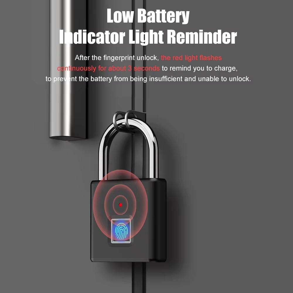FingerPrint Smart Keyless Padlock