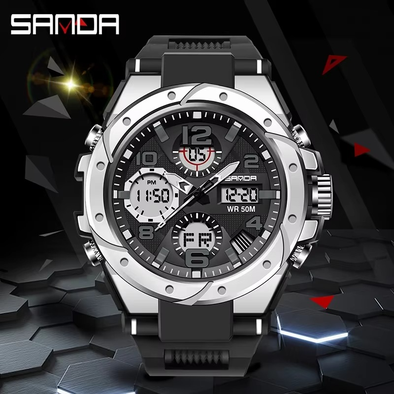 Sports Watch Rugged Strap