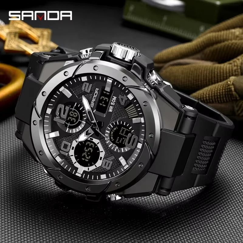 Sports Watch Rugged Strap