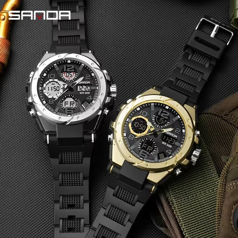 Sports Watch Rugged Strap