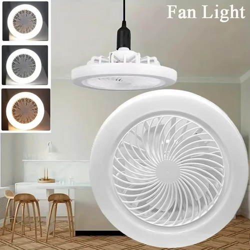 Ceiling bulb fan (2 in 1)