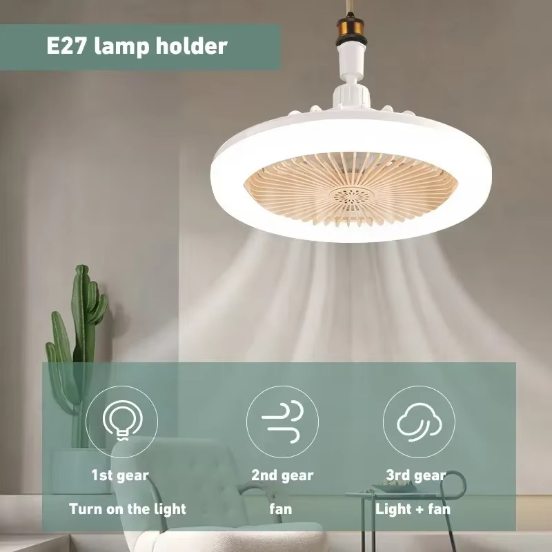 Ceiling bulb fan (2 in 1)