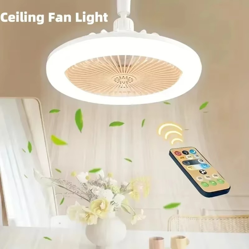 Ceiling bulb fan (2 in 1)