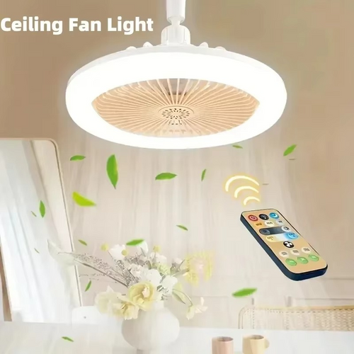 Ceiling bulb fan (2 in 1)