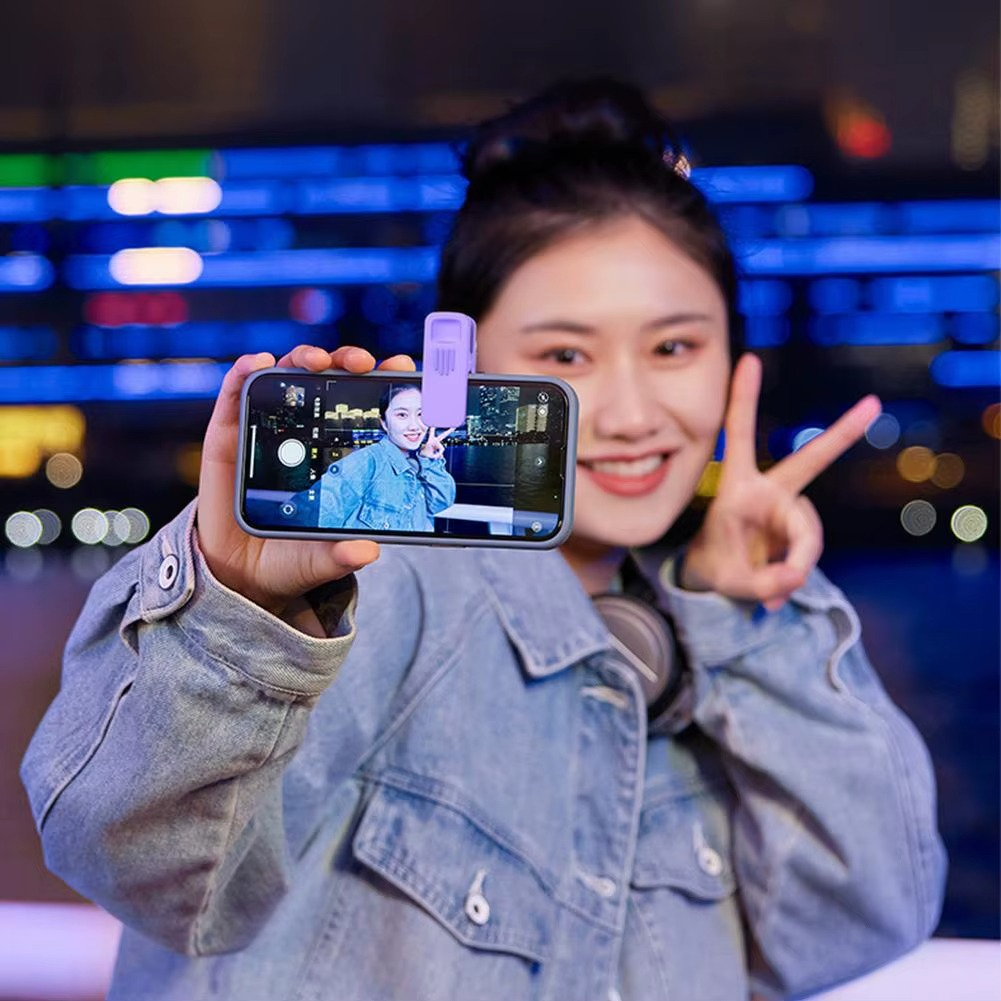 Led Fill Selfie Light With Mirror