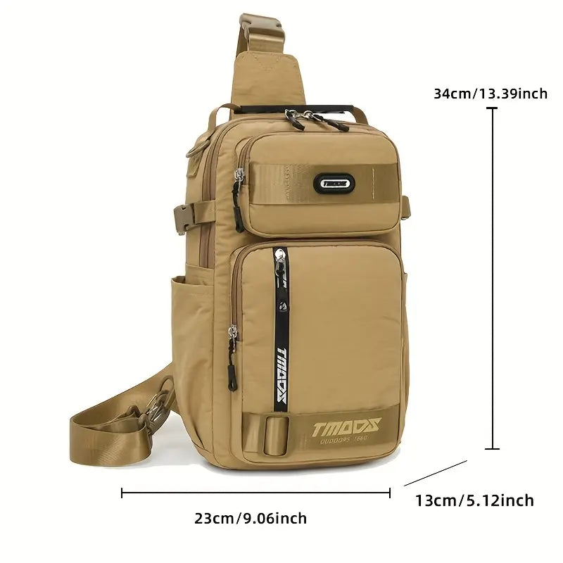 TMOOS Unisex Chest Backpack