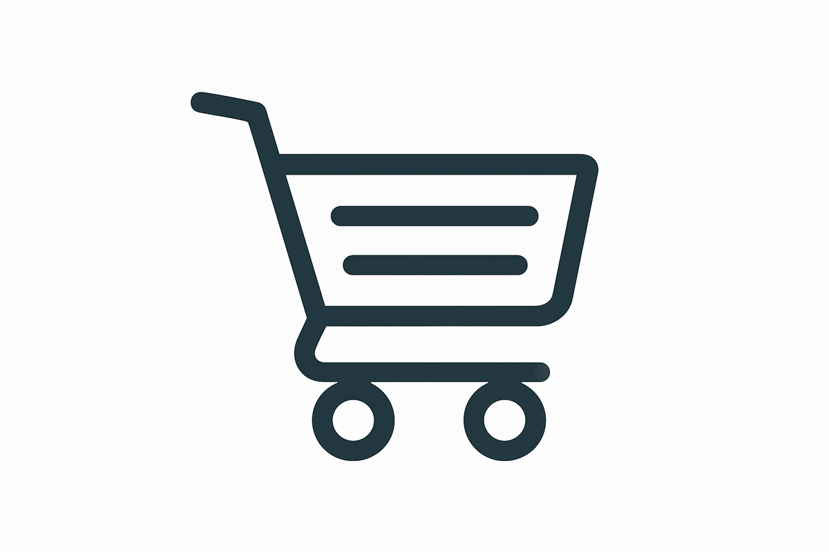 shopping cart icon 