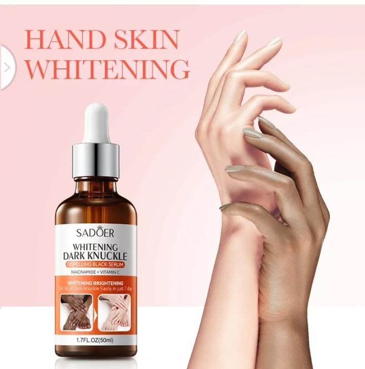 Whitening Dark Knuckles